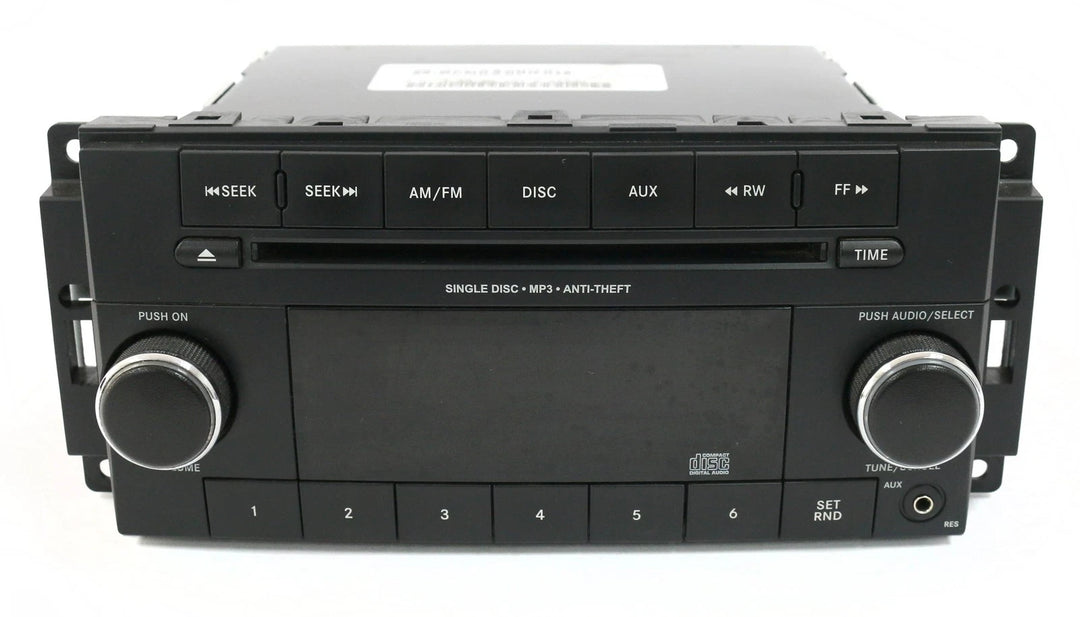 2013-2017 Chrysler Dodge Jeep AM/FM MP3 Radio CD Player Part - P05091195AB - RES - product image 3