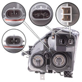 Headlight For 2010-2012 Altima Sedan Right 26010ZX00A NI2503190 4221-0120R - product image