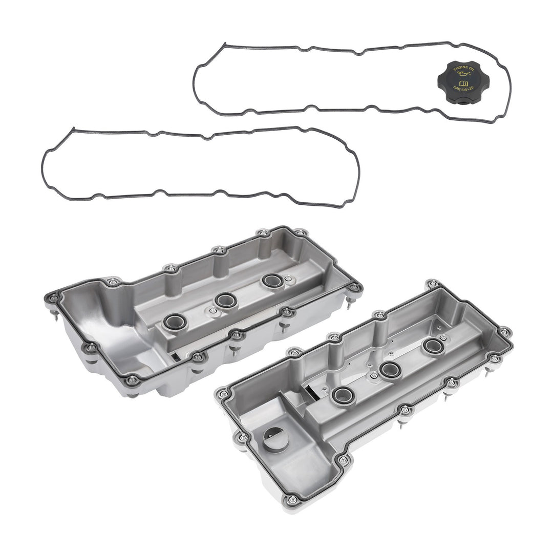 Valve Cover Set for 2006-2010 Chrysler 300 Sebring Dodge Avenger Charger Magnum and Stratus 2.7L V6 4892185AC
