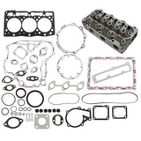 Complete Cylinder Head with Full Gasket Set for Kubota D1105 Diesel