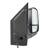 Power Mirror For 2008-2014 Express 1500 Dual Glass Heated Manual Fold Right 1332-7013R - product image