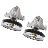 Mower Deck Spindle Assembly Pair for Troy-Bilt TB42 Pony Bronco 42 Inch