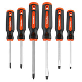 ValueMax 6-Piece Magnetic Screwdriver Set Phillips and Slotted
