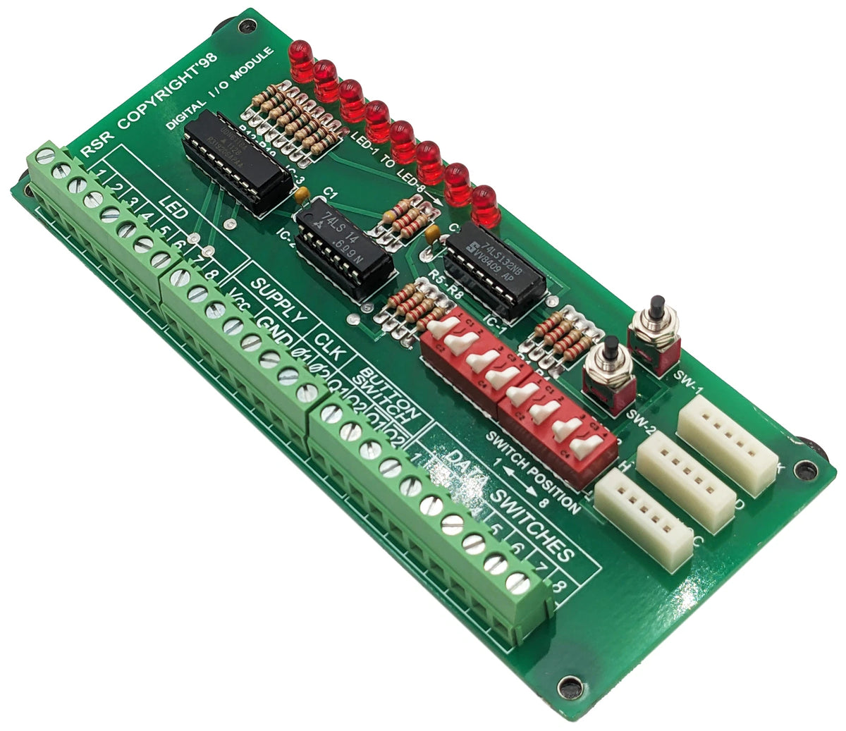 Digital I/O Module for Experimentation and Prototyping of Digital Circ ...