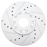Front Drilled & Slotted Performance Brake Rotors for Lexus GS, IS, SC & LS400