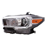 Headlight For 2016-2019 Tacoma with Fog Lights without LED Daytime Running Light Left 6221-0088L - product image
