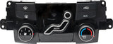 2011-13 Hyundai Sonata Single Climate Manual Temp Control Panel Part 97250-3Q001 - product image