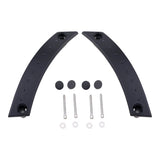 Inside Black Door Pull Handles fits 98-10 VW New Beetle Front Set with Hardware 8441-0002BK-LR - product image