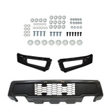 Raptor Style Front Bumper Gray Painted Steel for 2015-2017 Ford F-150