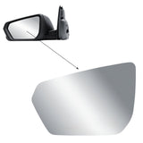 Left Side Door Mirror Glass Heated for 18-24 Chevrolet Equinox GMC Terrain GM1320560 - view 4
