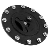 Fuel Cell Filler Cap with 12-Bolt Filler Plate for Racing Fuel Cells