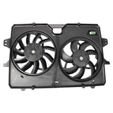 Dual Radiator and Condenser Fan Assembly for 2008-2012 Ford Escape and Mercury Mariner 2.3L, 2.5L