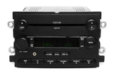 2006-07 Ford Five Hundred Mercury Montego OEM AM/FM Radio with Aux Upgrade 6G1T-18C815-AB - product image