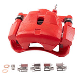 Front Driver Side Red Performance Brake Caliper with Bracket for Scion xB, Toyota RAV4, Prius V and Lexus HS250h