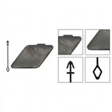 Rear Tow Hook Cover 51127312748 for 2012-2015 BMW 3 Series F30