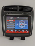 2011-2020 Dodge Journey Radio Bezel 8.4" Navigation Display Screen Air Vents 05064993AH OEM - product image