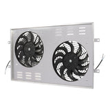 Aluminum Electric Fan and Shroud with Relay for 1988-1999 Chevrolet GMC C/K 1500 2500 3500
