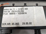 02-05 BMW E65 745I 745LI 760I A/C CLIMATE HVAC TEMPERATURE CONTROL SWITCH UNIT 6923382 OEM - product image