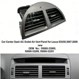 Car Center Dash AC Outlet Air Vent Panel for Lexus ES350 2007-2009 5566033200 – product image