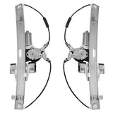 Window Regulator with Motor For 2005-2011 Dakota Front Set 55359566AC CH1351138 2552-7107LR - product image