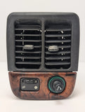 98-03 Jaguar XJ8 VDP X308 Rear Center Console A/C Heater Air Vent GNC7890AA OEM - product image