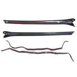 Front A-Pillar Trim Molding Pair LR076493 LR076494 for 2013-2021 Land Rover Range Rover