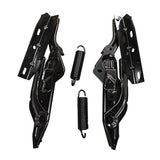 Hood Hinge Pair with Springs for 1973-1979 Ford F-100, F-150, F-250, F-350 and 1978-1979 Bronco