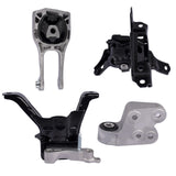 Engine and Transmission Mount Set 4 Piece for 2018-2022 Toyota C-HR 2.0L