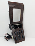98-01 Mercedes W163 ML320 ML430 Center Console Shifter Trim Wood Switches OEM A1636809136 - product image