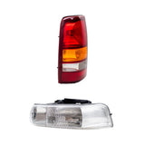Headlight Assemblies and Tail Light Unit 4 Pc Set for 99-02 Silverado 1500/2500 1222-0014C4 - product image