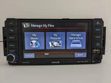 W/ CODE 12-20 Dodge Caravan Town & Country Radio 6.5" Display Screen Navigation OEM P68433486AA - product image