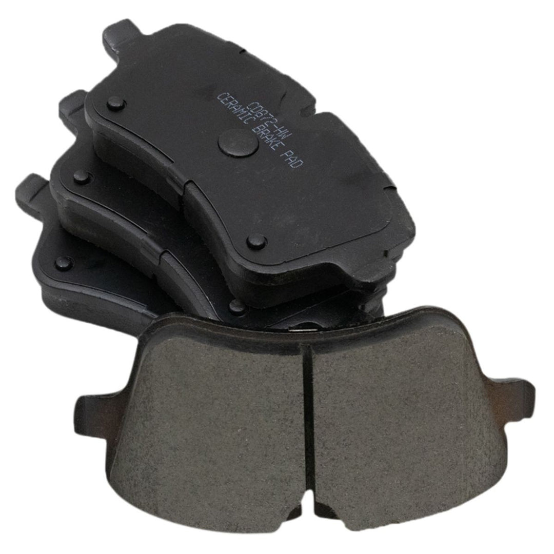 Front Ceramic Brake Pad and Rotor Kit for 2001-2007 Mercedes-Benz C230 and C240