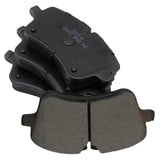 Front Ceramic Brake Pad and Rotor Kit for 2001-2007 Mercedes-Benz C230 and C240