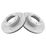 Front Ceramic Brake Pad & Rotor Kit for 1989-1995 Toyota Pickup & 1990-1991 4Runner