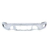 Chrome Steel Front Bumper without Sensor Holes for 2024-2025 Ford F-150