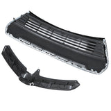 Gloss Black Upper and Lower Front Grille Set for 2014-2016 Toyota Corolla S