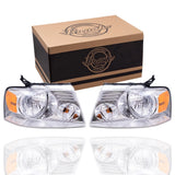 Headlight For 2004-2008 F-150 w/ Chrome Bezel Set 7L3Z13008FA 2006 Mark LT 3221-0122S - product image