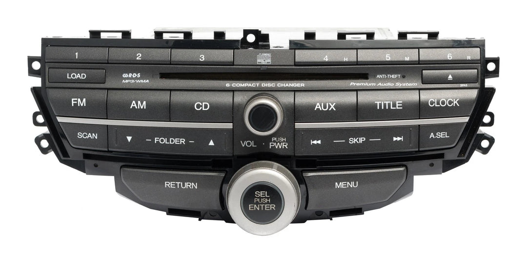 2008-10 Honda Accord AM/FM Radio 6-Disc CD MP3 Player 39101-TE0-A411-M1 Opt 3PA5 - product image 1