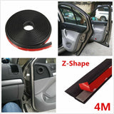 4M Black Z-shape Window Door Rubber Seal – product image