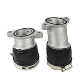 Carburetor Intake Manifold Pair with Boots for 1978-1982 Honda CX500 16211-415-000