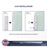 Brock Regulator With Motor-Upgraded Glass Guide Kit Fit 500 500c 500e Left Right 2552-2015LRC4 - product image