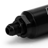 100 Micron Inline Fuel Filter with -6AN and -8AN Fittings 5565