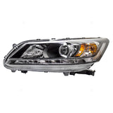 Headlight For 2013-2015 Accord Sedan w/ LED Daytime Running Light Left 7221-0109L - product image