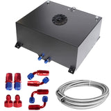 20 Gallon Aluminum Fuel Cell with Level Sender and 6AN Fuel Line Kit