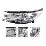 Projector Headlight Pair without LED DRL for 2017-2019 Toyota Highlander LE XLE TO2502251 – product image 2