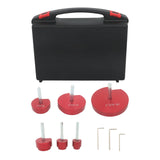 PVC Pipe Reamer Kit 6 Piece 0.75 to 4 Inch for 1/2 Inch Drills