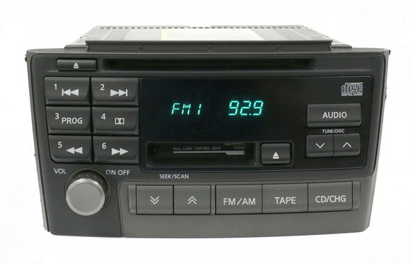 Nissan 2001 Maxima AM FM Radio OEM CD Cassette Player PN-2415D