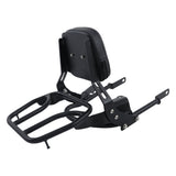 Passenger Backrest Sissy Bar with Luggage Rack for 2016-2024 Triumph Bonneville T100 T120