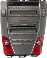 2007-09 Lexus ES350 AM FM SAT Radio 6 Disc CD Player 86120-33720 Face Code P1807 - product image