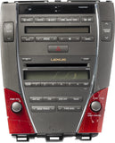 2007-09 Lexus ES350 AM FM SAT Radio 6 Disc CD Player 86120-33720 Face Code P1807 - product image